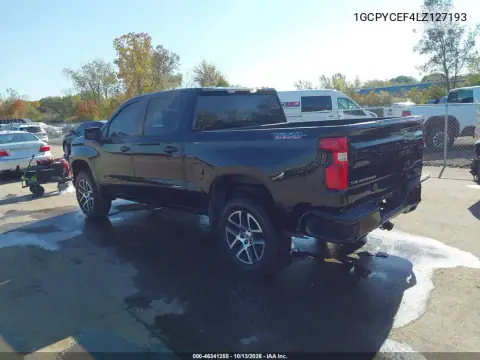 1GCPYCEF4LZ127193 — 2020 Chevrolet Silverado, фото 4 с аукциона IAAI, Задняя часть