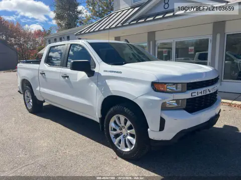 1GCUYBEF7LZ103659 — 2020 Chevrolet Silverado, Естественный износ, фото до ремонта