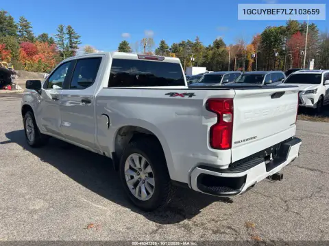 2020 Chevrolet Silverado 1500 4Wd Short Bed Custom VIN 1GCUYBEF7LZ103659 фото 3
