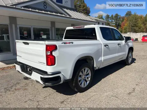 2020 Chevrolet Silverado 1500 4Wd Short Bed Custom VIN 1GCUYBEF7LZ103659 фото 4