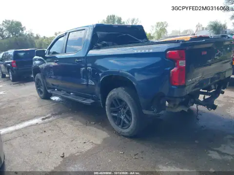 3GCPYFED2MG316068 — 2021 Chevrolet Silverado, фото 4 с аукциона IAAI, Задняя часть