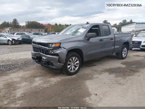 1GCRYBEK4MZ328366 — 2021 Chevrolet Silverado, фото 3 с аукциона IAAI, Передняя часть