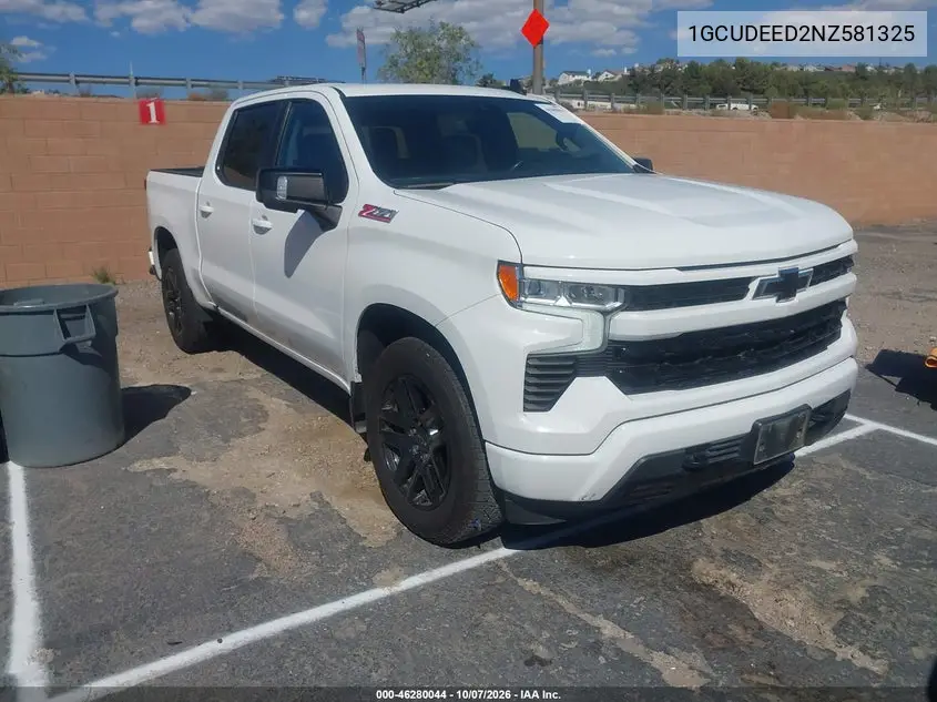 2022 Chevrolet Silverado 1500 4Wd Short Bed Rst VIN 1GCUDEED2NZ581325 фото 2