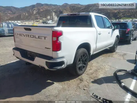 2022 Chevrolet Silverado 1500 4Wd Short Bed Rst VIN 1GCUDEED2NZ581325 фото 5