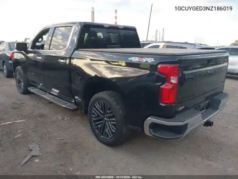 2022 Chevrolet Silverado 1500 Ltd 4Wd Short Bed Ltz VIN 1GCUYGED3NZ186019 фото 3