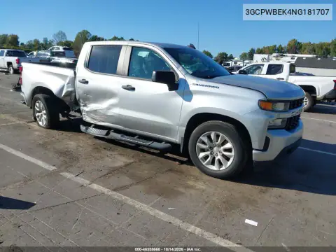 3GCPWBEK4NG181707 — 2022 Chevrolet Silverado, фото 2 с аукциона IAAI, Правый бок