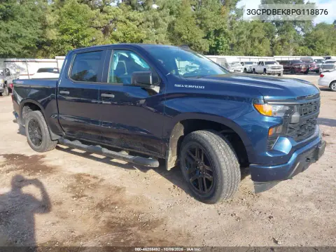 2023 Chevrolet Silverado 1500 4Wd Short Bed Custom VIN 3GCPDBEK8PG118876 фото 2