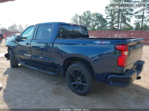 2023 Chevrolet Silverado 1500 4Wd Short Bed Custom VIN 3GCPDBEK8PG118876 фото 4