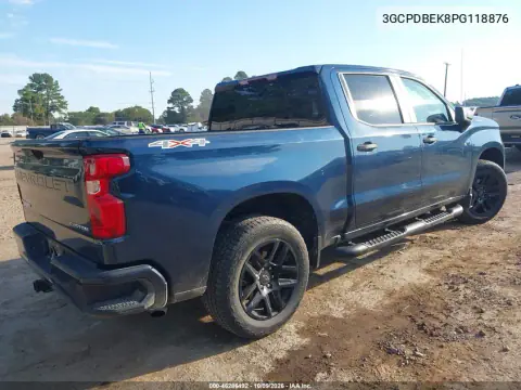 2023 Chevrolet Silverado 1500 4Wd Short Bed Custom VIN 3GCPDBEK8PG118876 фото 5