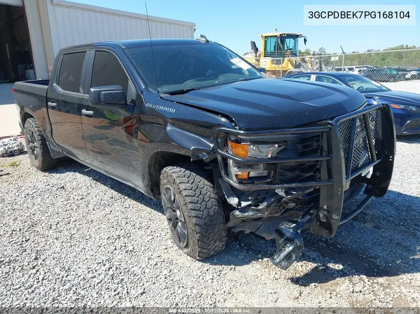 2023 Chevrolet Silverado 1500 4Wd Short Bed Custom VIN 3GCPDBEK7PG168104 фото 2
