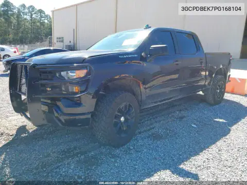 2023 Chevrolet Silverado 1500 4Wd Short Bed Custom VIN 3GCPDBEK7PG168104 фото 3