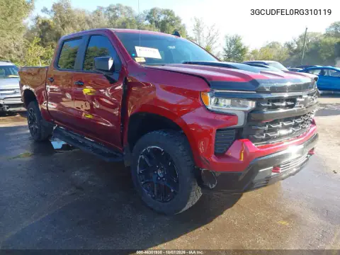 2024 Chevrolet Silverado 1500 4Wd Short Bed Lt Trail Boss VIN 3GCUDFEL0RG310119 фото 2
