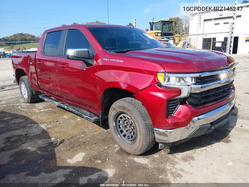 1GCPDDEK4RZ145247 — 2024 Chevrolet Silverado, фото 2 с аукциона IAAI, Правый бок