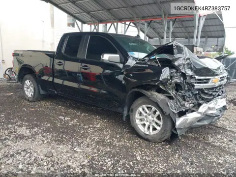 1GCRDKEK4RZ383757 — 2024 Chevrolet Silverado, Передняя часть, фото до ремонта