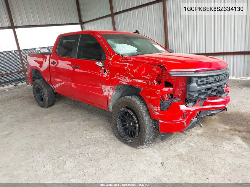 1GCPKBEK8SZ334130 — 2025 Chevrolet Silverado, фото 2 с аукциона IAAI, Нет