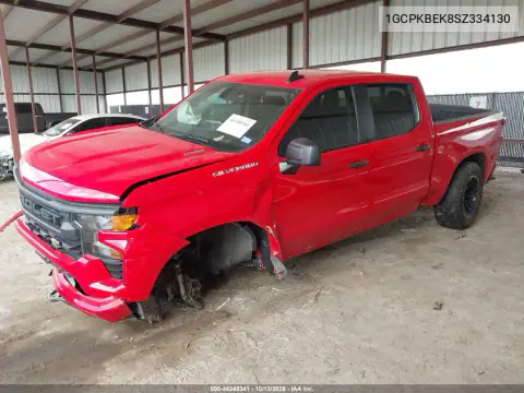 1GCPKBEK8SZ334130 — 2025 Chevrolet Silverado, фото 3 с аукциона IAAI, Нет