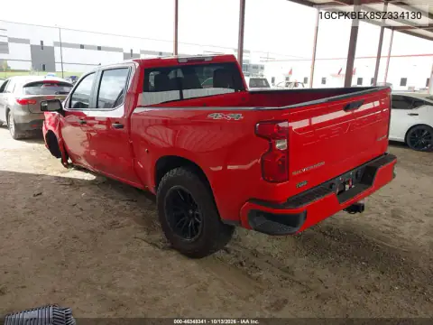 1GCPKBEK8SZ334130 — 2025 Chevrolet Silverado, фото 4 с аукциона IAAI, Нет
