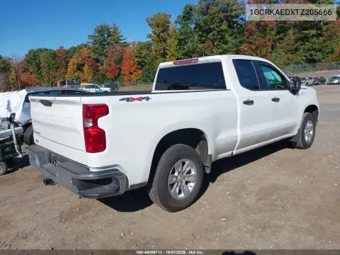 2026 Chevrolet Silverado 1500 4Wd Standard Bed Wt VIN 1GCRKAEDXTZ205666 фото 5