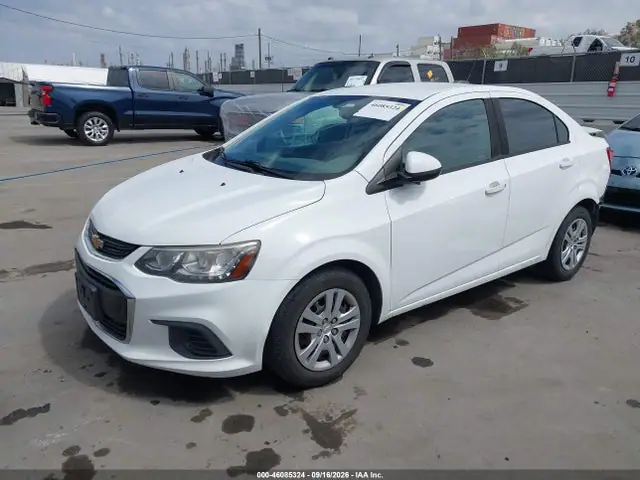 1G1JB5SG4H4114991 — 2017 Chevrolet Sonic LS Auto, фото 2 с аукциона IAAI 30.09.2026, Задняя часть