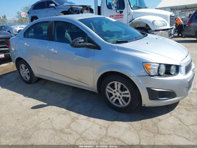 1G1JC5SH3E4164735 — 2014 Chevrolet Sonic LT Auto, Левый бок (Left Side), фото до ремонта