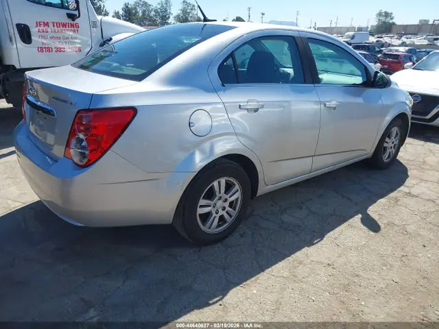 1G1JC5SH3E4164735 — 2014 Chevrolet Sonic LT Auto, фото 4 с аукциона IAAI 14.10.2026, Левый бок