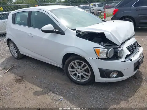 1G1JC6SH2E4171505 — 2014 Chevrolet Sonic LT Auto, Передняя часть (Front End), фото до ремонта