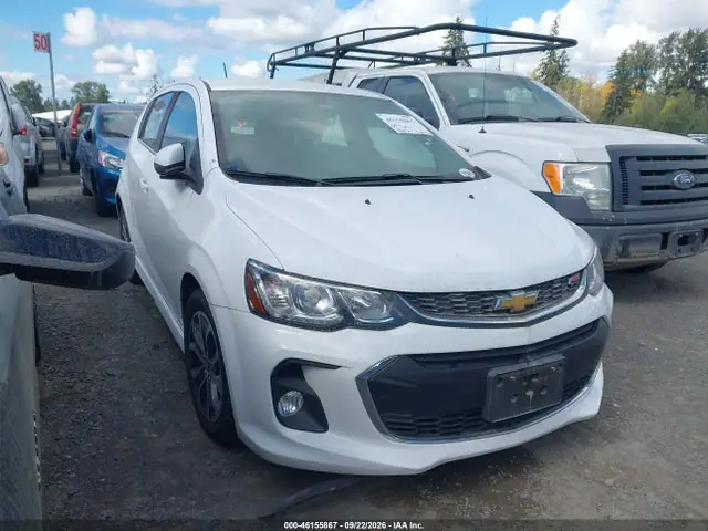1G1JD6SG7H4117674 — 2017 Chevrolet Sonic LT Auto, Задняя часть (Rear), фото до ремонта