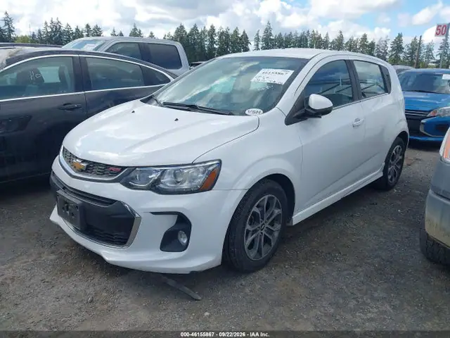 1G1JD6SG7H4117674 — 2017 Chevrolet Sonic LT Auto, фото 2 с аукциона IAAI 30.09.2026, Задняя часть