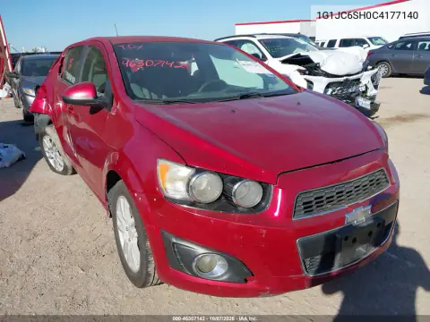 1G1JC6SH0C4177140 — 2012 Chevrolet Sonic, Передняя часть, фото до ремонта