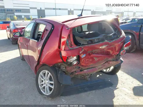 2012 Chevrolet Sonic 2Lt VIN 1G1JC6SH0C4177140 фото 3