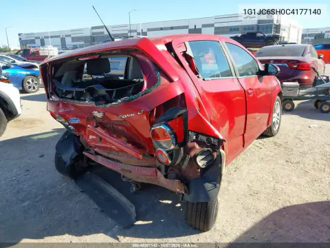 2012 Chevrolet Sonic 2Lt VIN 1G1JC6SH0C4177140 фото 4
