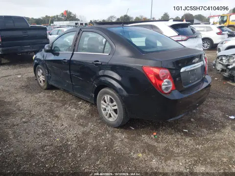 2012 Chevrolet Sonic 2Lt VIN 1G1JC5SH7C4104096 фото 4