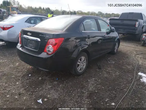 2012 Chevrolet Sonic 2Lt VIN 1G1JC5SH7C4104096 фото 5