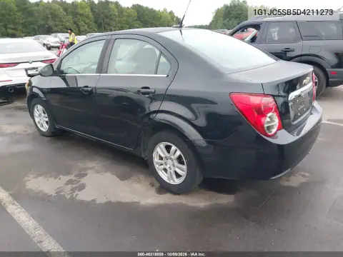 2013 Chevrolet Sonic Lt Auto VIN 1G1JC5SB5D4211273 фото 4