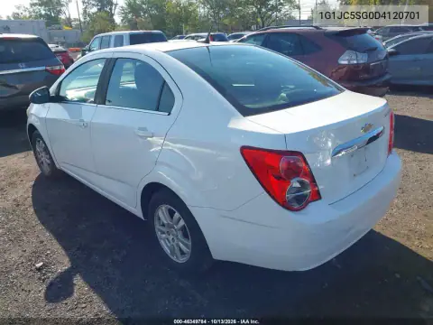 1G1JC5SG0D4120701 — 2013 Chevrolet Sonic, фото 4 с аукциона IAAI, Передняя часть