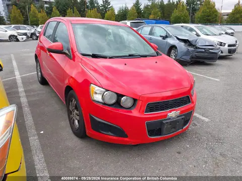 1G1JC6EH1E4171202 — 2014 Chevrolet Sonic, Передняя часть (Front), фото до ремонта