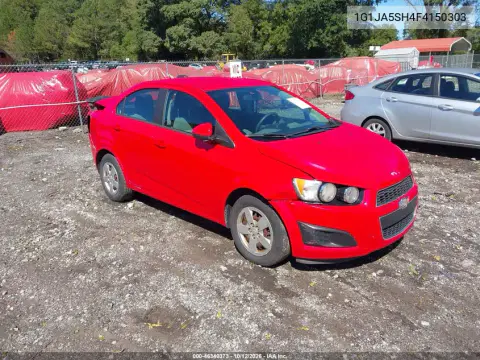 2015 Chevrolet Sonic Ls Auto VIN 1G1JA5SH4F4150303 фото 2