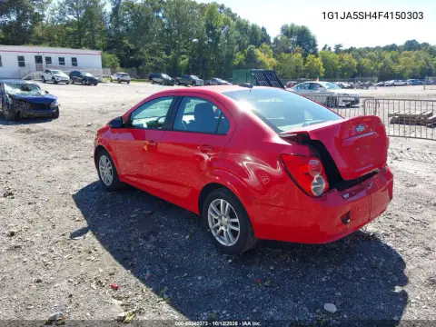2015 Chevrolet Sonic Ls Auto VIN 1G1JA5SH4F4150303 фото 4