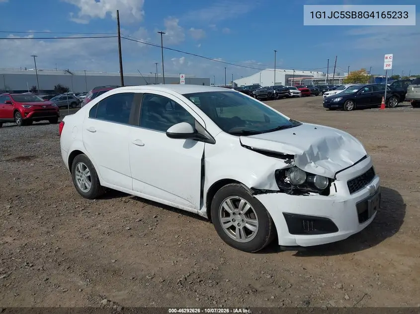 2016 Chevrolet Sonic Lt Auto VIN 1G1JC5SB8G4165233 фото 2