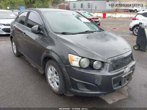 1G1JC5SB3G4182313 — 2016 Chevrolet Sonic, Естественный износ, фото до ремонта