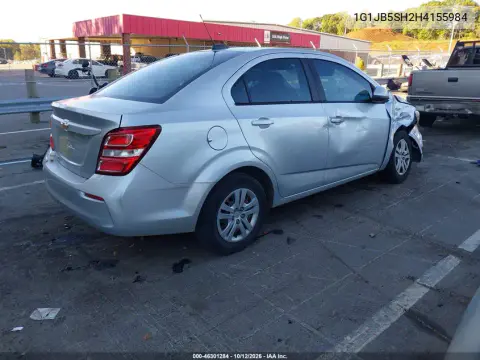2017 Chevrolet Sonic Ls Auto VIN 1G1JB5SH2H4155984 фото 5