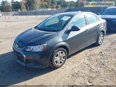2017 Chevrolet Sonic Ls Auto VIN 1G1JB5SG7H4135365 фото 3