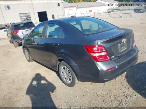 2017 Chevrolet Sonic Ls Auto VIN 1G1JB5SG7H4135365 фото 4