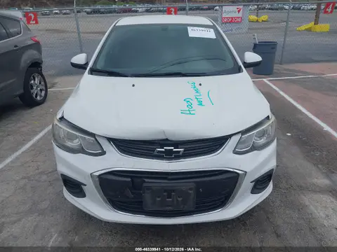 1G1JB5SG0H4166814 — 2017 Chevrolet Sonic, Передняя часть, фото до ремонта