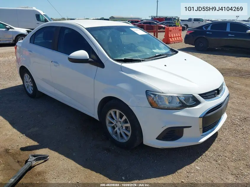 2018 Chevrolet Sonic Lt Auto VIN 1G1JD5SH9J4104269 фото 2