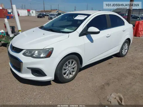 2018 Chevrolet Sonic Lt Auto VIN 1G1JD5SH9J4104269 фото 3
