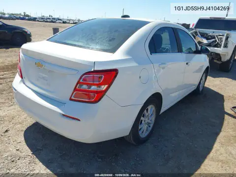 2018 Chevrolet Sonic Lt Auto VIN 1G1JD5SH9J4104269 фото 5