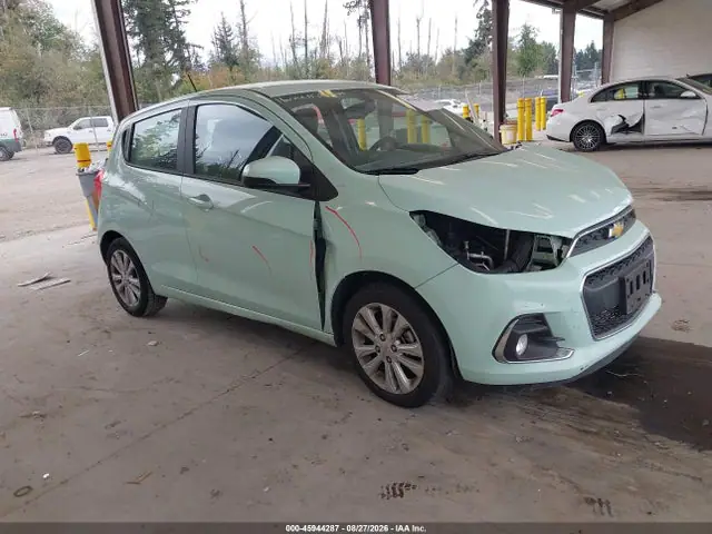 KL8CD6SA7HC784786 — 2017 Chevrolet Spark 1LT Cvt, Передняя часть слева (Left Front), фото до ремонта
