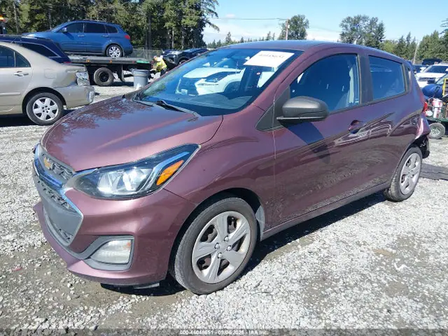KL8CB6SA9LC423719 — 2020 Chevrolet Spark FWD LS Automatic, фото 2 с аукциона IAAI 30.09.2026, Задняя часть