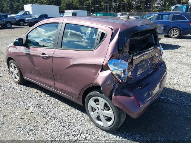 KL8CB6SA9LC423719 — 2020 Chevrolet Spark FWD LS Automatic, фото 3 с аукциона IAAI 30.09.2026, Задняя часть